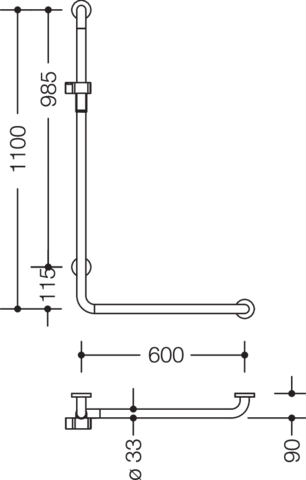 HEWI Haltegriff „Serie 805 Classic“