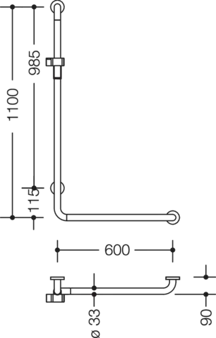 HEWI Haltegriff „Serie 805 Classic“ HEWI Haltegriff „Serie 805 Classic“