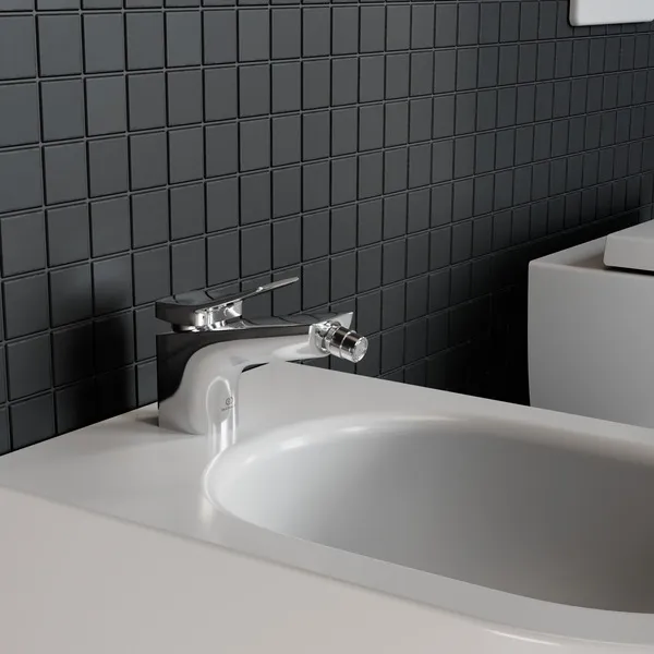 Ideal Standard Bidet „BlendCurve“, Befestigung verdeckt 35,5 × 56 × 40 cm in Weiß