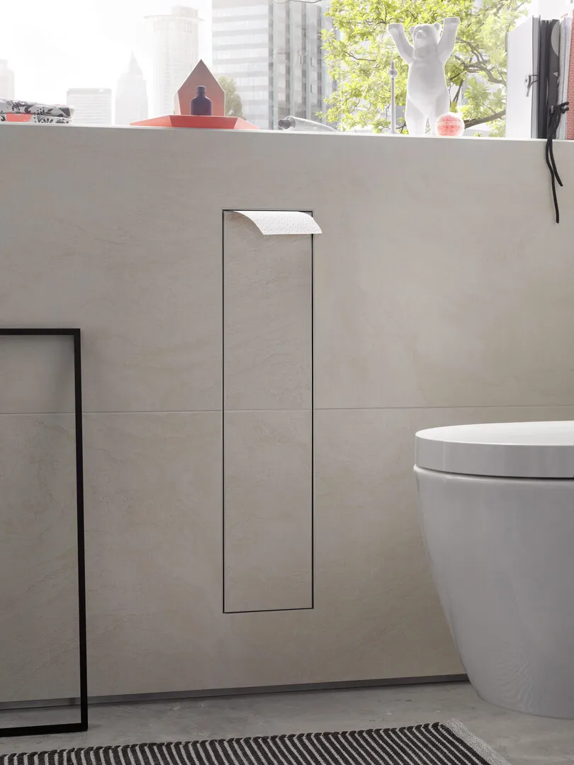 WC-Modul asis plus, Unterputz Papierentnahme oben, 658 mm, Tür rechts WC-Modul asis plus, Unterputz Papierentnahme oben, 658 mm, Tür rechts