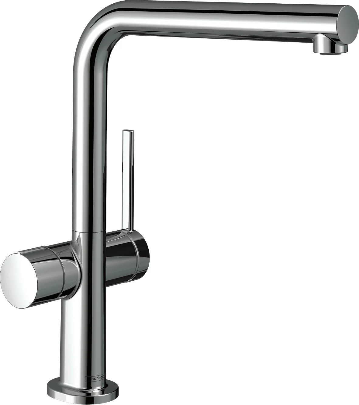Hansgrohe Talis M54 Einhebel-Küchenmischer 270, Geräteabsperrventil, Chrom, Schwenkbereich einstellbar in 4 Stufen auf 60°, 110°, 150° oder 360°, Laminarstrahl, Keramikmischsystem, Temperaturbegrenzung einstellbar, für Durchlauferhitzer geeignet, Hahnloc Hansgrohe Talis M54 Einhebel-Küchenmischer 270, Geräteabsperrventil, Chrom, Schwenkbereich einstellbar in 4 Stufen auf 60°, 110°, 150° oder 360°, Laminarstrahl, Keramikmischsystem, Temperaturbegrenzung einstellbar, für Durchlauferhitzer geeignet, Hahnloc