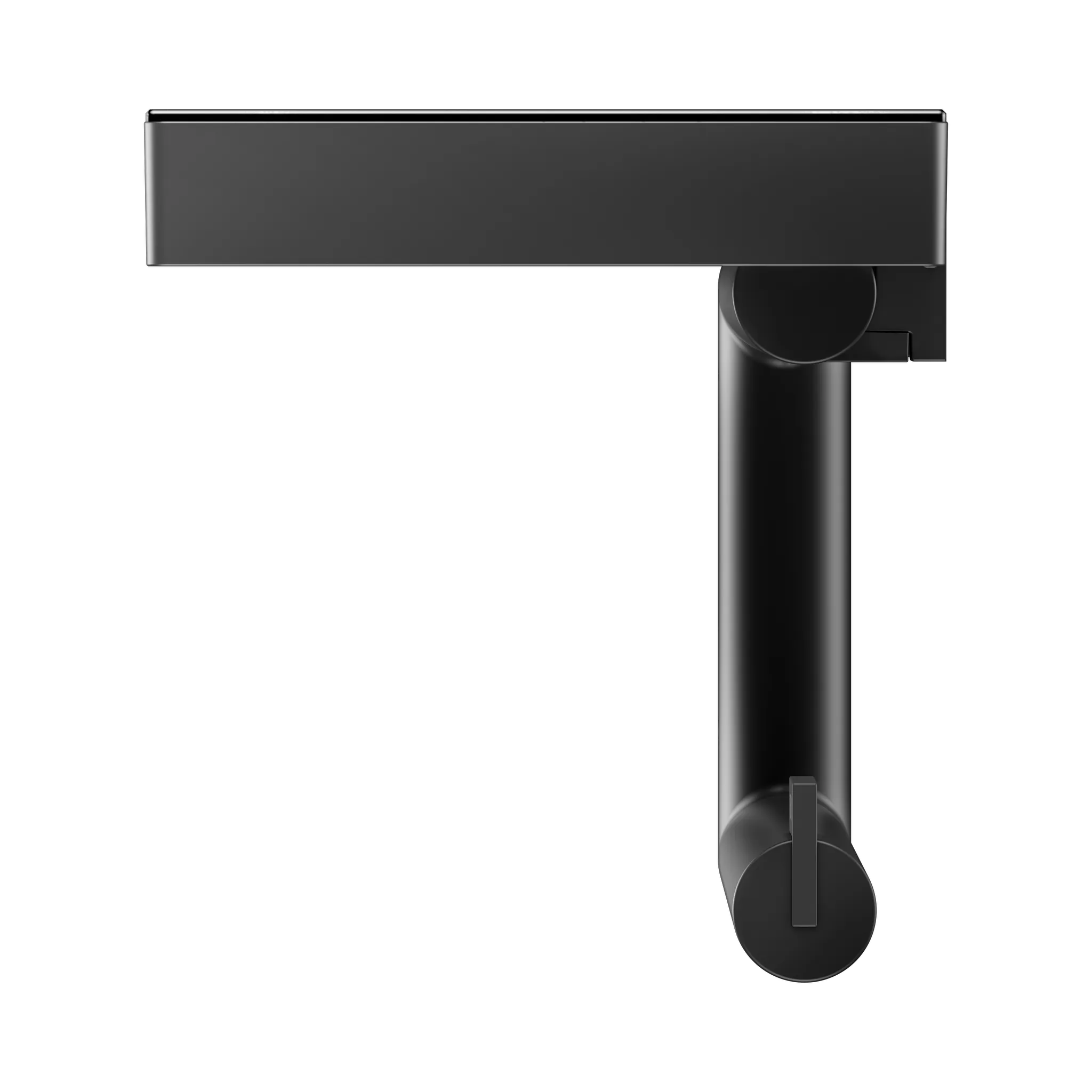 KEUCO REVA Toilettenpapierhalter mit Ablage schwarz matt