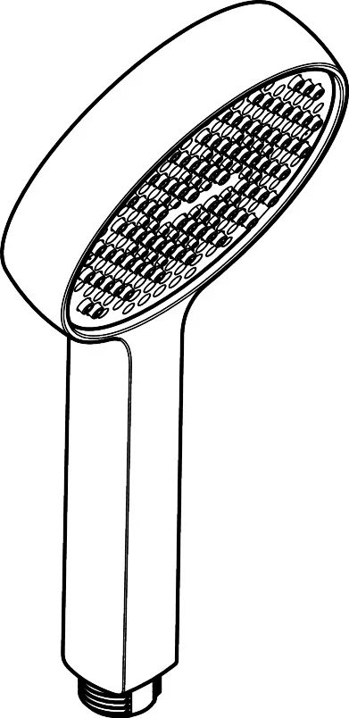 Hansgrohe Activera S Handbrause EcoSmart+ Chrom, 95 mm Brausekopfgröße, Rain-Strahlart, 6 l/min Durchfluss Hansgrohe Activera S Handbrause EcoSmart+ Chrom, 95 mm Brausekopfgröße, Rain-Strahlart, 6 l/min Durchfluss