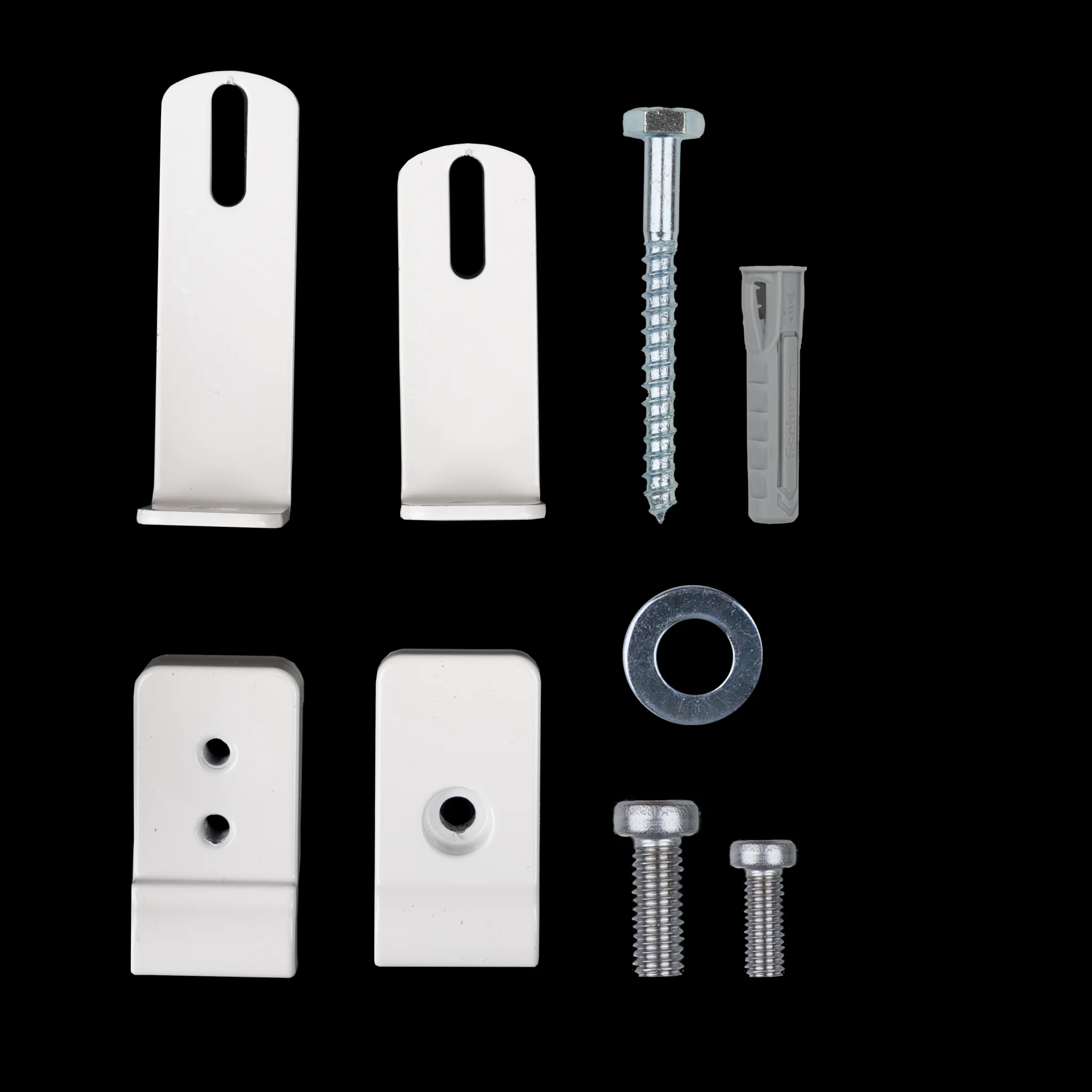 Kermi Abstandhalter-Set Diveo 1 DM 20 mm in RAL 9016