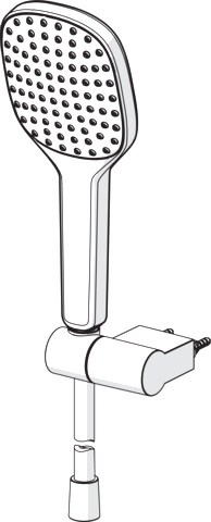Handbrause „Activejet Style“ in Chrom Handbrause „Activejet Style“ in Chrom