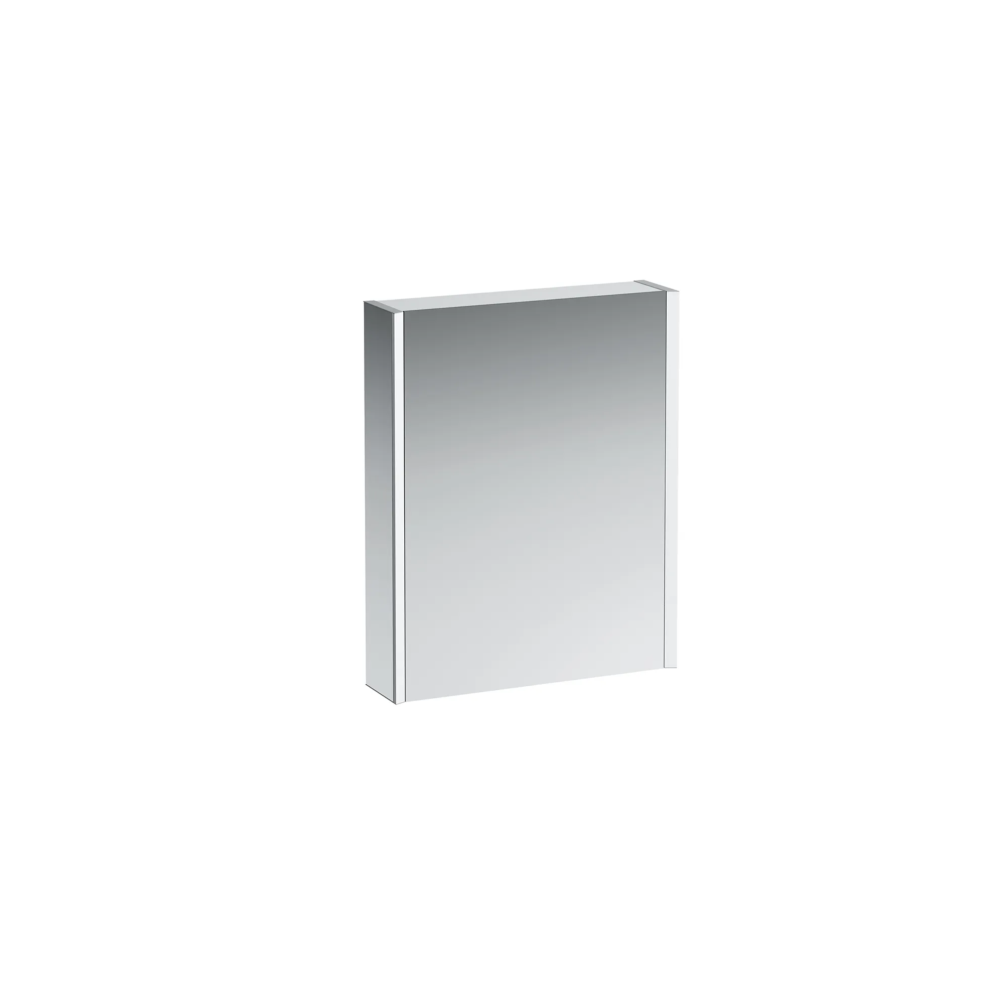 Laufen Spiegelschrank „Frame 25“ in Aluminium, glanzeloxiert Laufen Spiegelschrank „Frame 25“ in Aluminium, glanzeloxiert