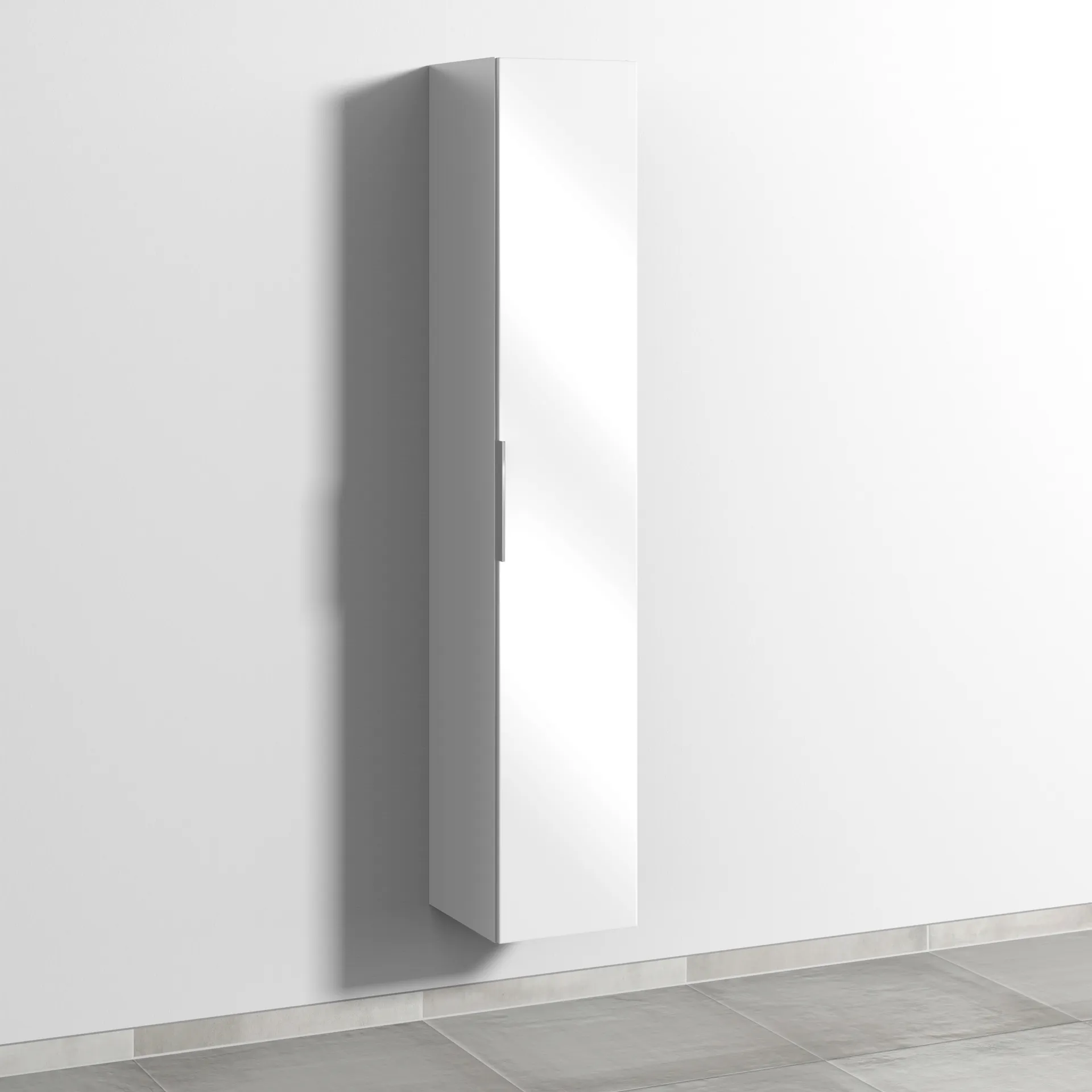 Hochschrank rechts 3way (UF107) 1700x300x345 Schwarz-Matt