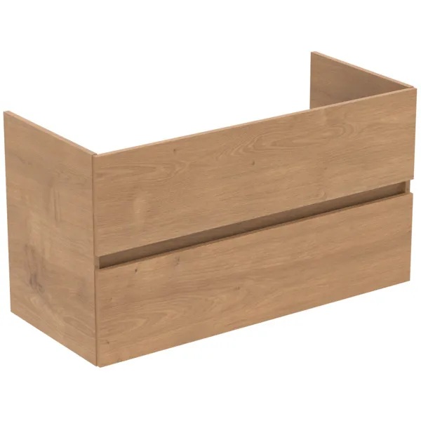 Ideal Standard Waschtischunterschrank „Eurovit+“ 100 × 55 × 44 cm Hamilton Eiche Ideal Standard Waschtischunterschrank „Eurovit+“ 100 × 55 × 44 cm Hamilton Eiche