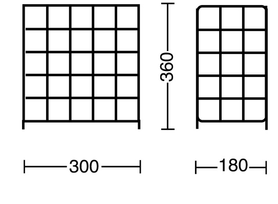 CWS Papierkorb 30 × 16 × 36 cm in weiß / / CWS Papierkorb 30 × 16 × 36 cm in weiß / /