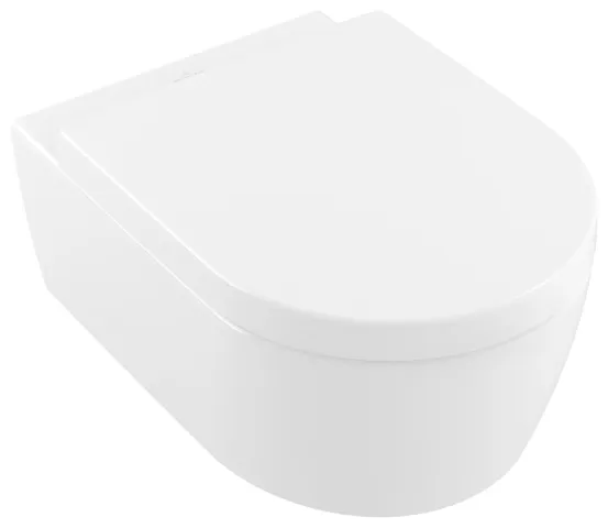 Wand-Tiefspül-WC Combi-Pack DirectFlush „Avento“ 37 × 31,5 cm in Weiß Alpin mit CeramicPlus, ohne Spülrand Wand-Tiefspül-WC Combi-Pack DirectFlush „Avento“ 37 × 31,5 cm in Weiß Alpin mit CeramicPlus, ohne Spülrand