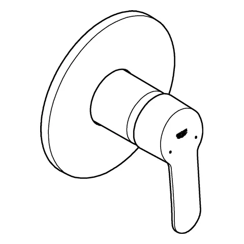 Grohe Eurostyle Cosmopolitan Einhand-Brausebatterie Fertigmontageset für Rapido SmartBox chrom Grohe Eurostyle Cosmopolitan Einhand-Brausebatterie Fertigmontageset für Rapido SmartBox chrom