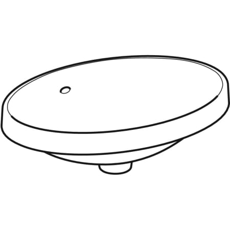 Einbauwaschtisch „Variform“ 55 × 40 cm 