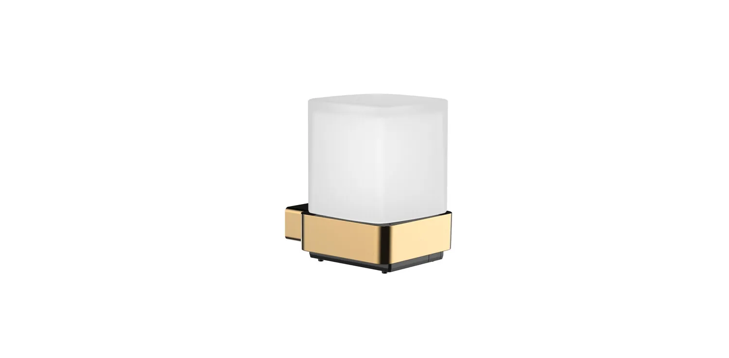loft SensorseifenspenderGlas satiniert, gold