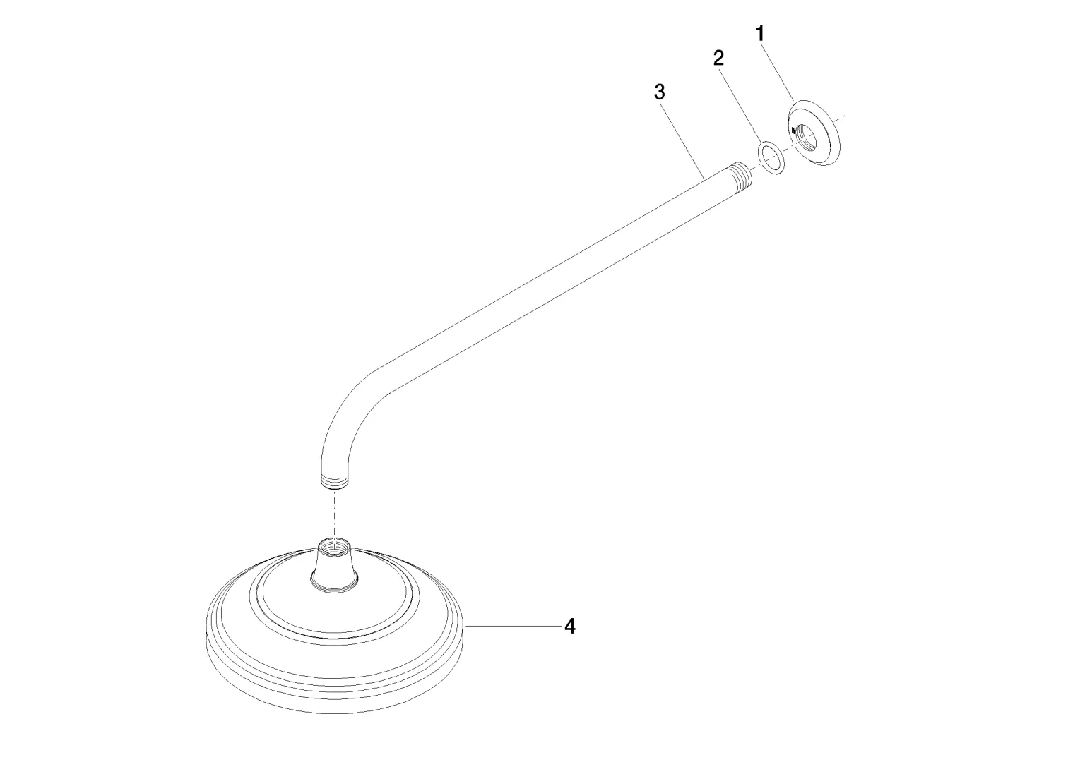 Regenbrause mit Wandanbindung MADISON Chrom 28545977 Regenbrause mit Wandanbindung MADISON Chrom 28545977