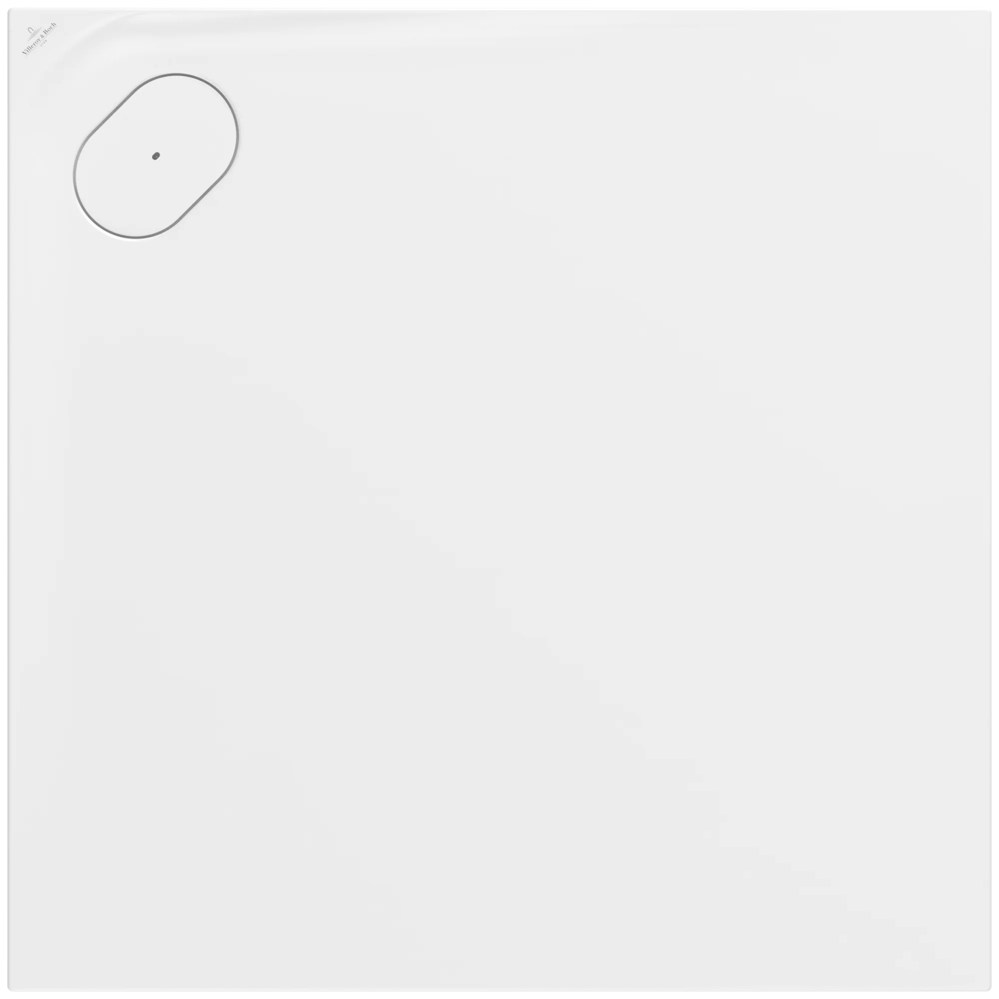 Villeroy & Boch quadratische Duschwanne Ecora UDA1010ERA1CV in Stone White, 1000 x 1000 mm, Höhe 35 mm Villeroy & Boch quadratische Duschwanne Ecora UDA1010ERA1CV in Stone White, 1000 x 1000 mm, Höhe 35 mm