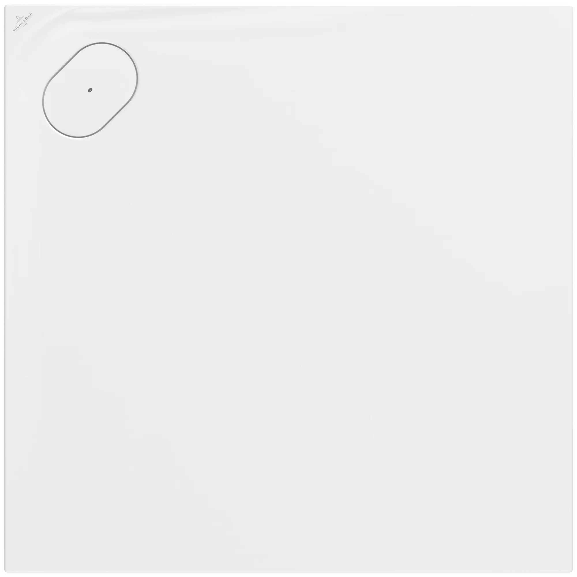 Villeroy & Boch quadratische Duschwanne Ecora UDA1010ERA1CV in Stone White, 1000 x 1000 mm, Höhe 35 mm Villeroy & Boch quadratische Duschwanne Ecora UDA1010ERA1CV in Stone White, 1000 x 1000 mm, Höhe 35 mm