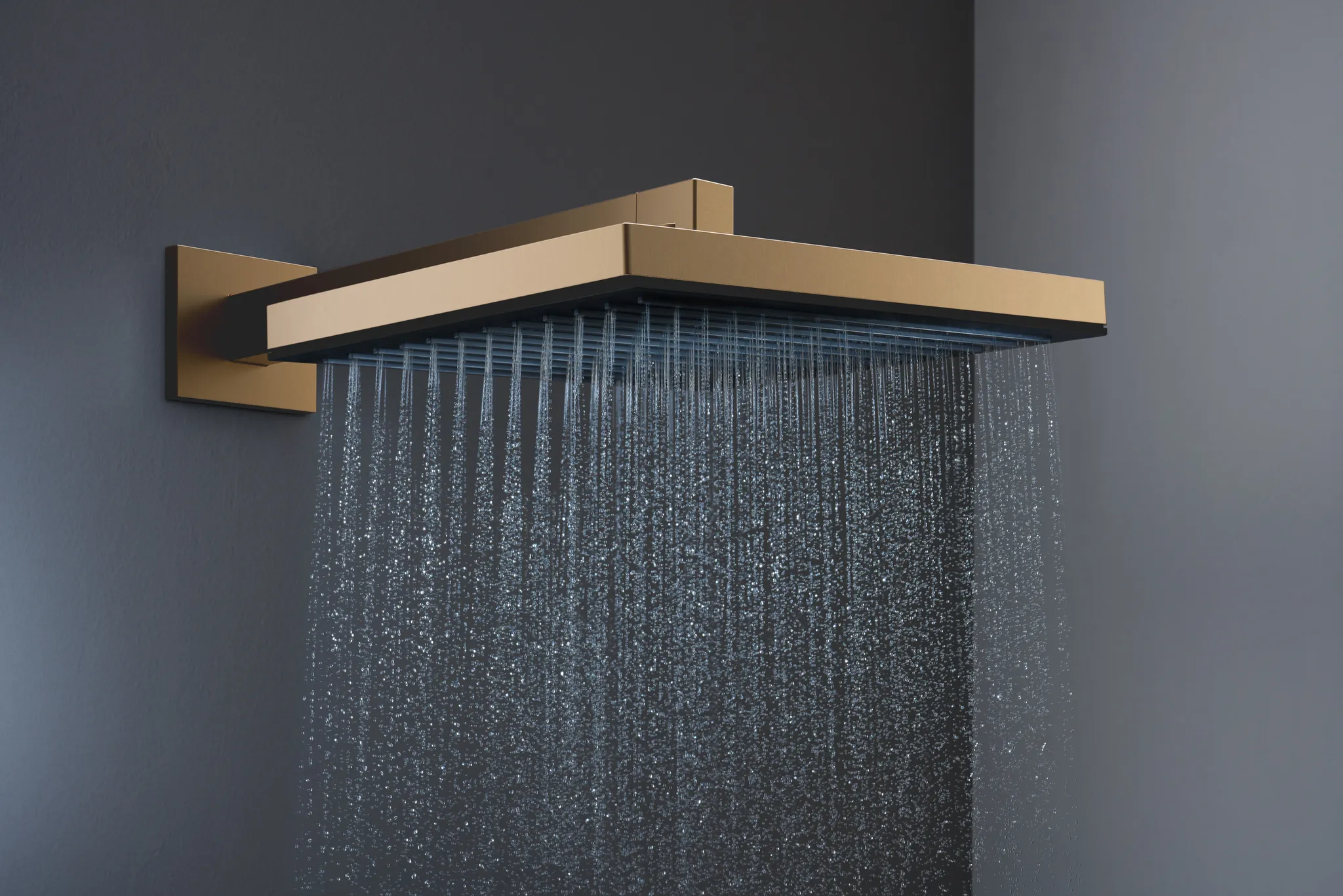 Hansgrohe Pulsify E Kopfbrause 260x260 mm Brushed Bronze PowderRain 11,7 l/min