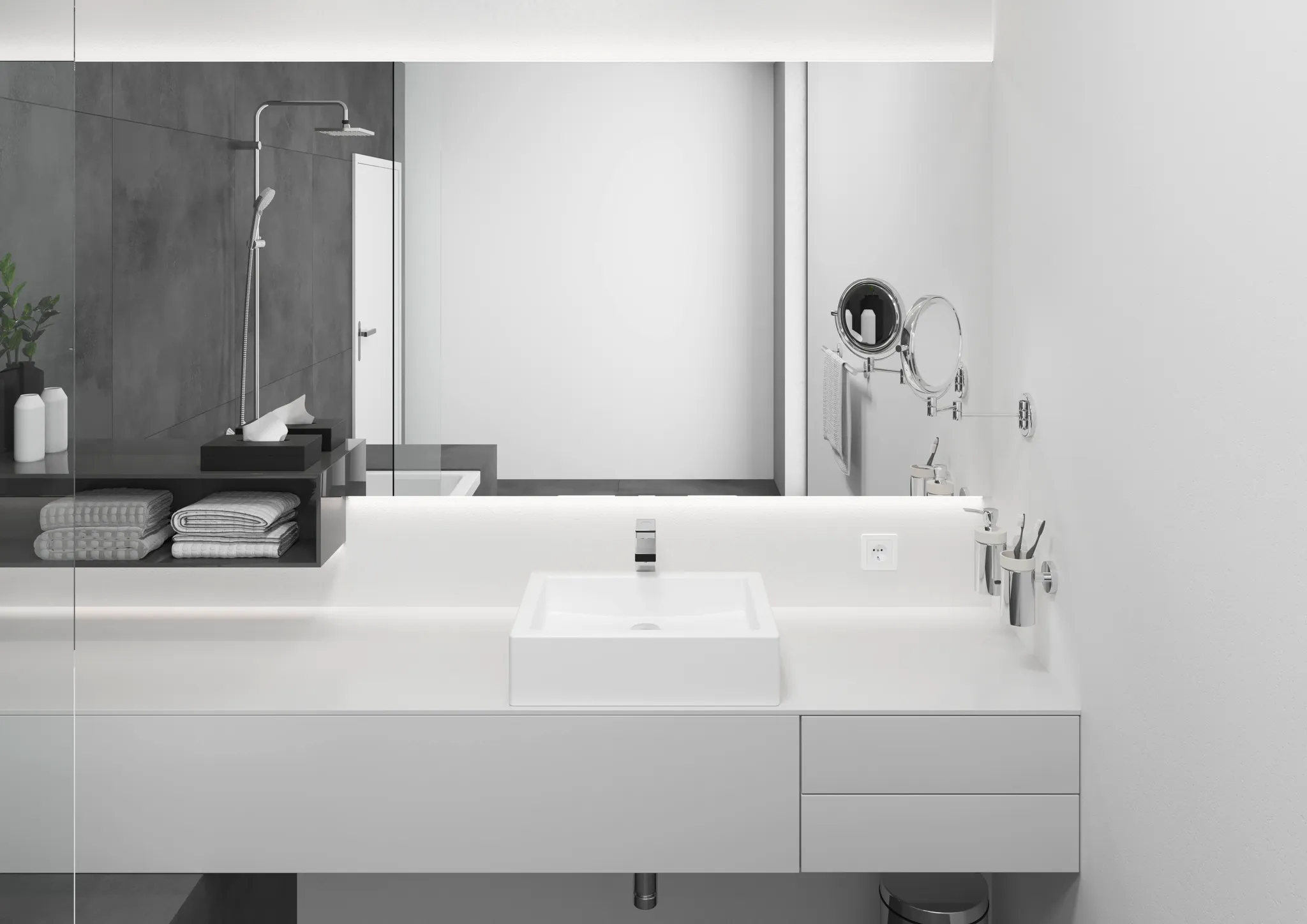 Hansgrohe Vernis Shape Einhebel-Waschtischmischer 190, Chrom