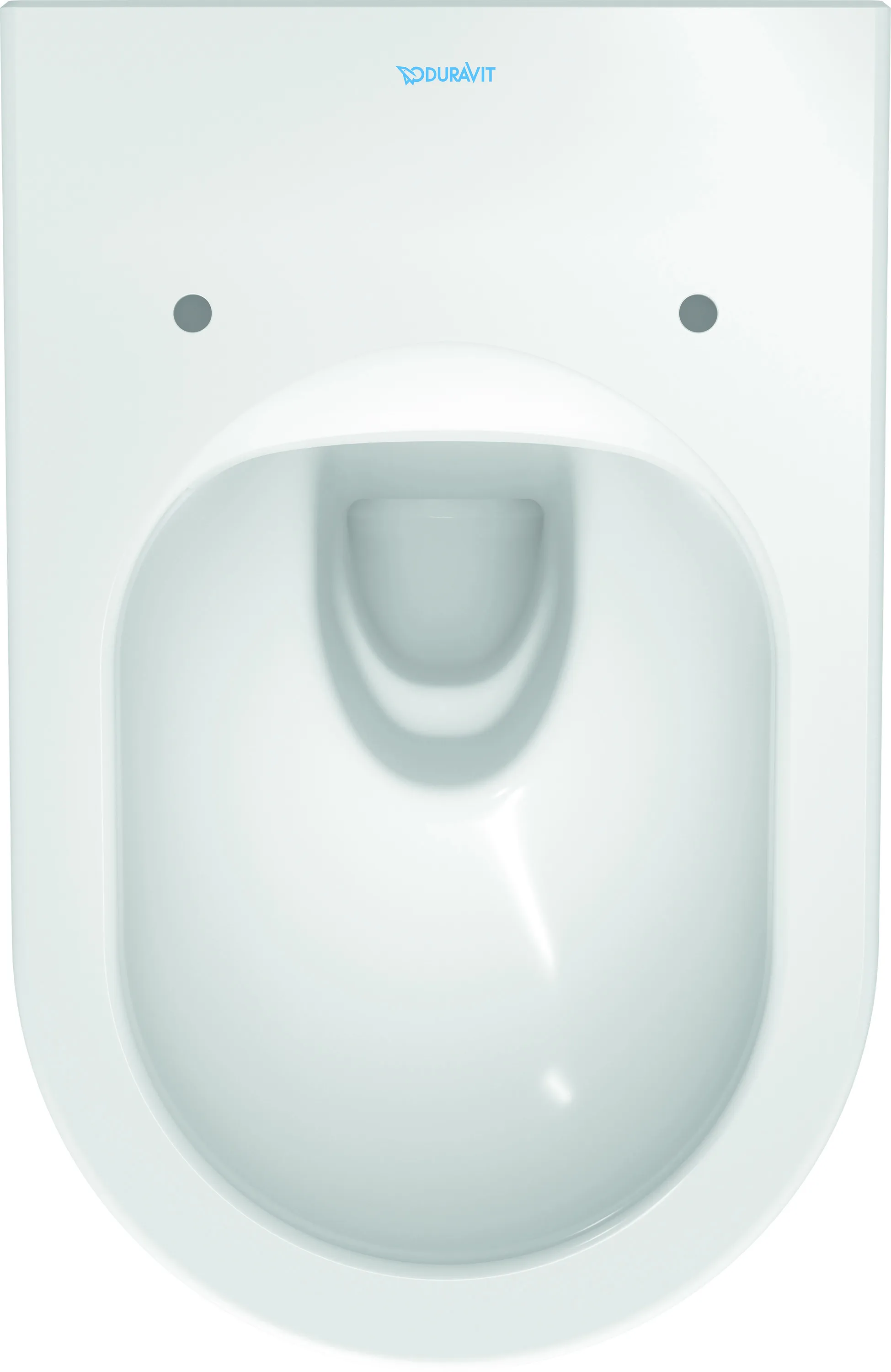 Duravit Wand-Tiefspül-WC inkl. WC-Sitz „ME by Starck“ 37,35 × 57 × 39,5 cm, Befestigung sichtbar, ohne Spülrand