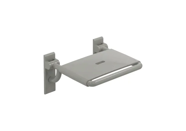 HEWI Klappsitz, Serie 801, Felsgrau HEWI Klappsitz, Serie 801, Felsgrau