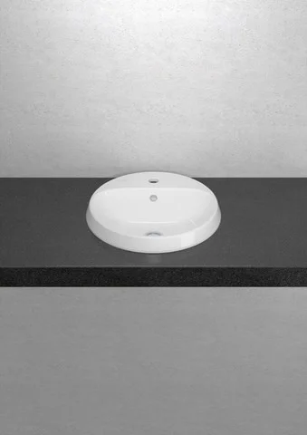 Villeroy & Boch Architectura Einbauwaschbecken 5A6546, 450 x 450 mm, rund, 1HL. o ÜL US n gl weAlpinc+