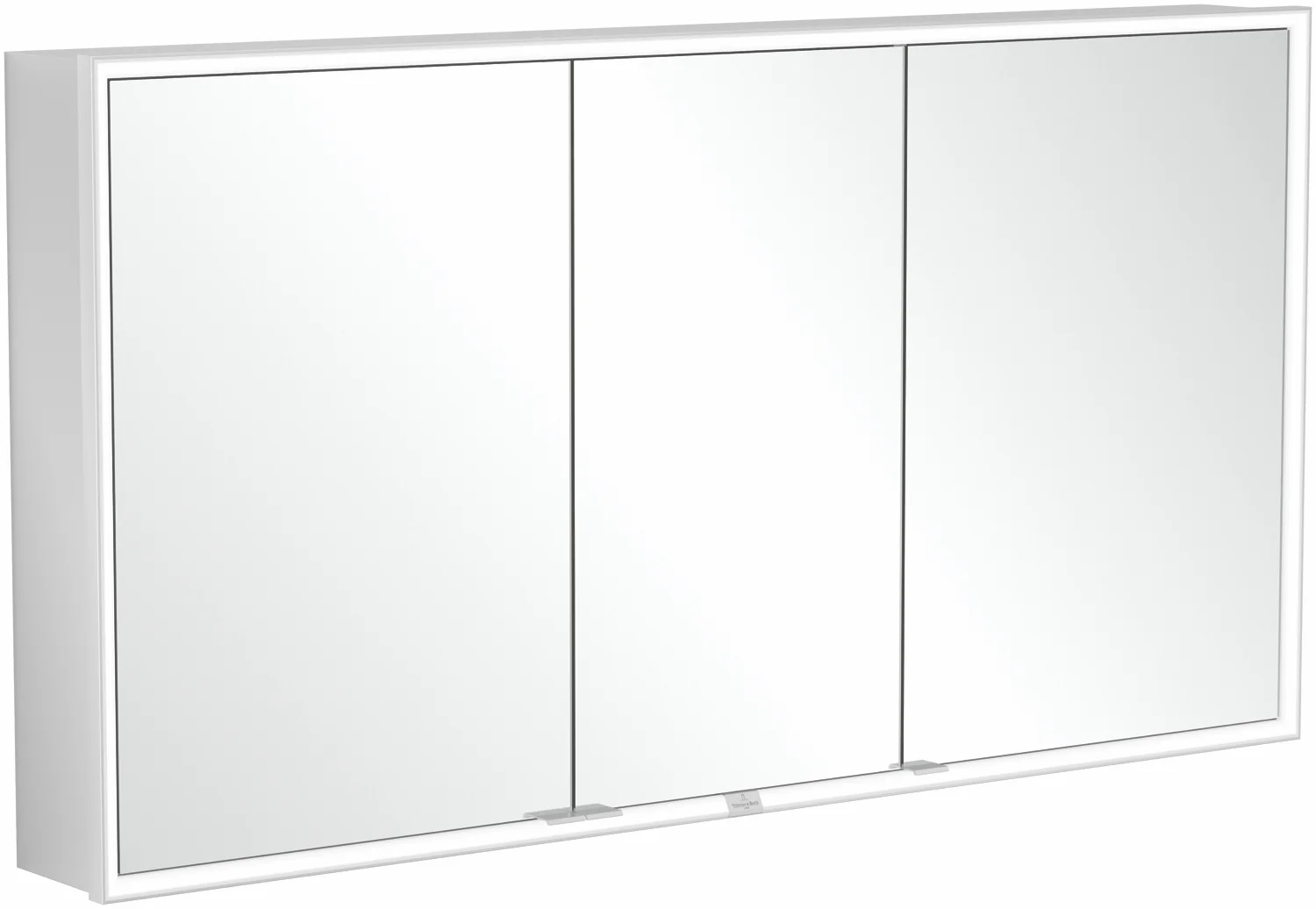 Villeroy & Boch Einbau-Spiegelschrank My View Now, 1400x750 mm, glänzend, mit Beleuchtung und Absenkautomatik