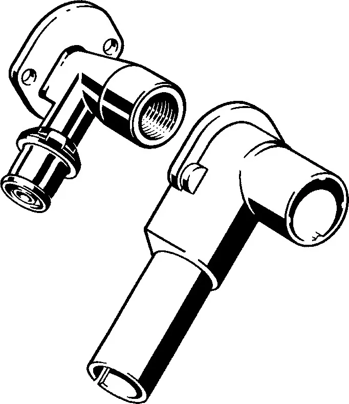 Viega „Sanfix P“ Fitting mit 2 Anschlüssen Viega „Sanfix P“ Fitting mit 2 Anschlüssen