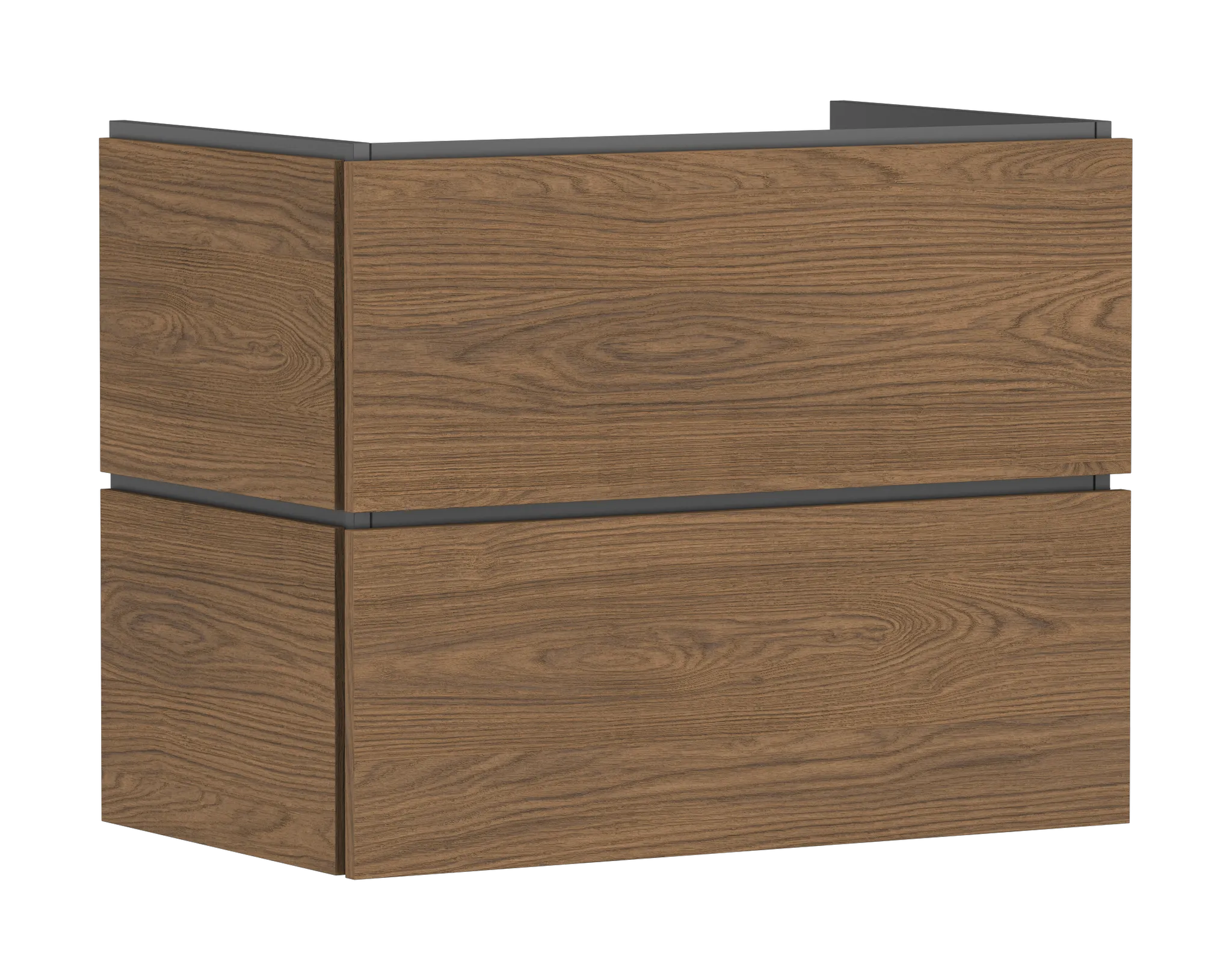 Hansgrohe Xilesa E Waschtischunterschrank 780⁄470 mit 2 Schubkästen, Eiche Kaschmir