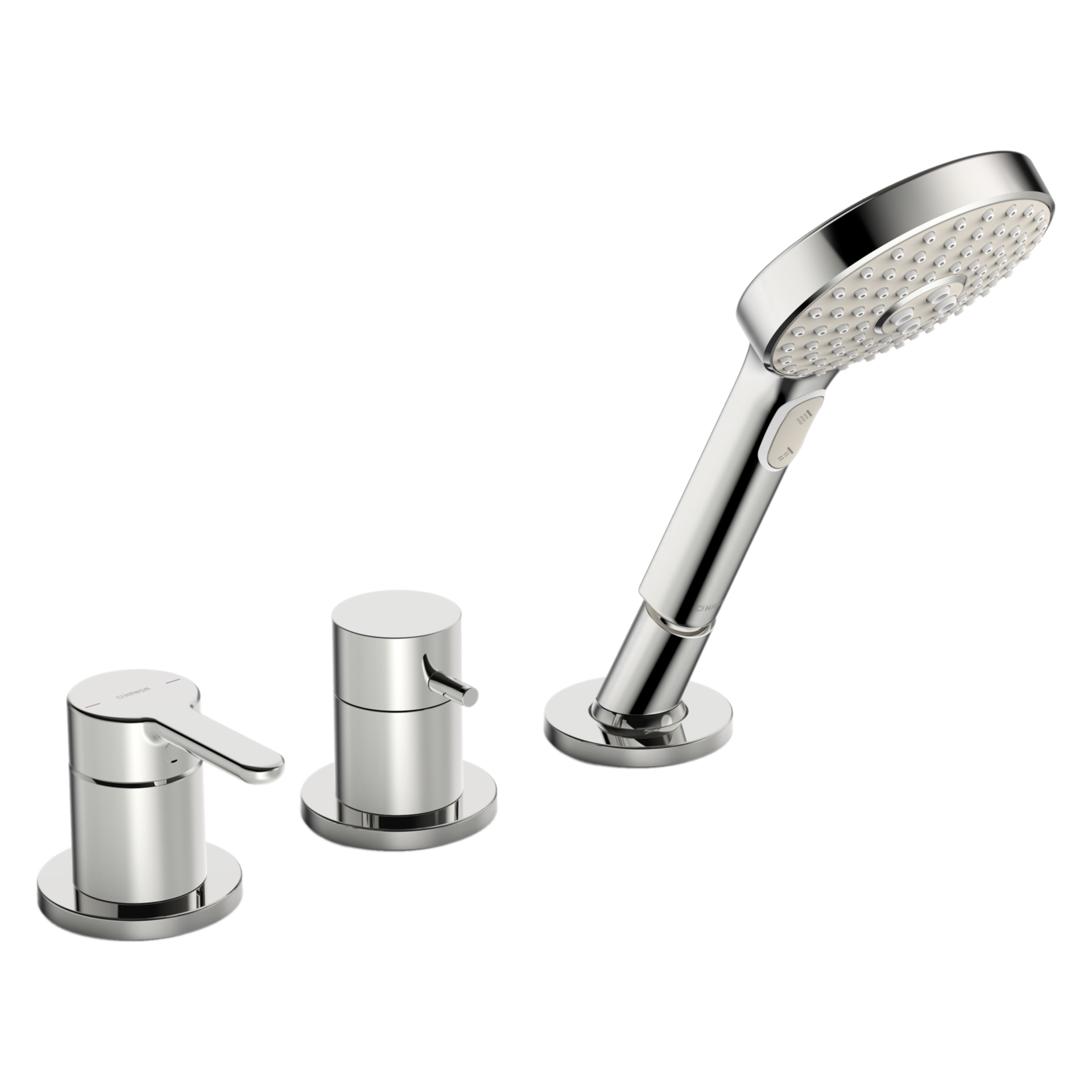 Einhebelmischer Fertigmontageset für Wanne/Brause DESIGNO Style 5325 Rosette rund 3-strahlig Chrom Einhebelmischer Fertigmontageset für Wanne/Brause DESIGNO Style 5325 Rosette rund 3-strahlig Chrom