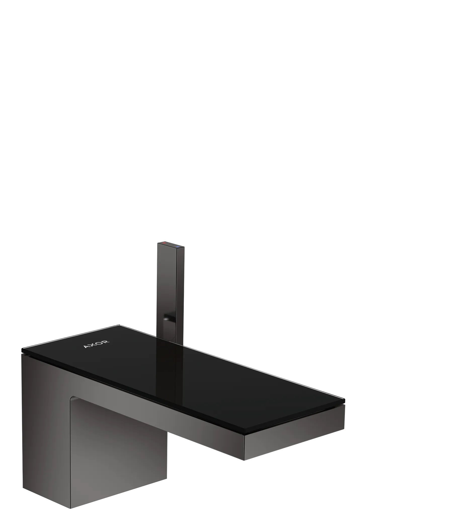 Hansgrohe AXOR MyEdition Mischer mit Platte 200 Glas, Spiegel Hansgrohe AXOR MyEdition Mischer mit Platte 200 Glas, Spiegel