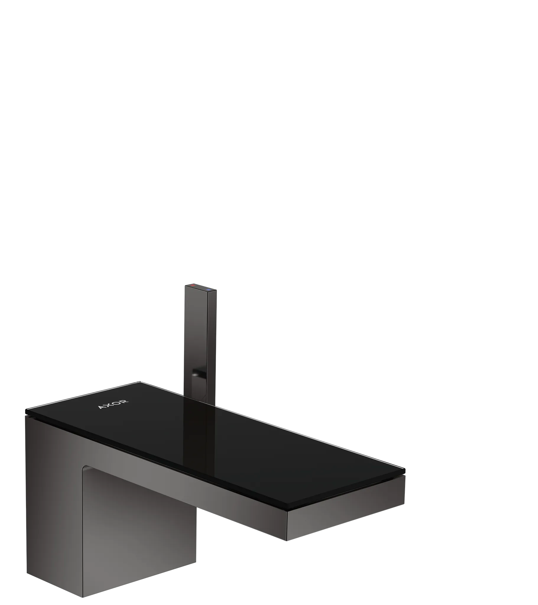 Hansgrohe AXOR MyEdition Mischer mit Platte 200 Glas, Spiegel Hansgrohe AXOR MyEdition Mischer mit Platte 200 Glas, Spiegel