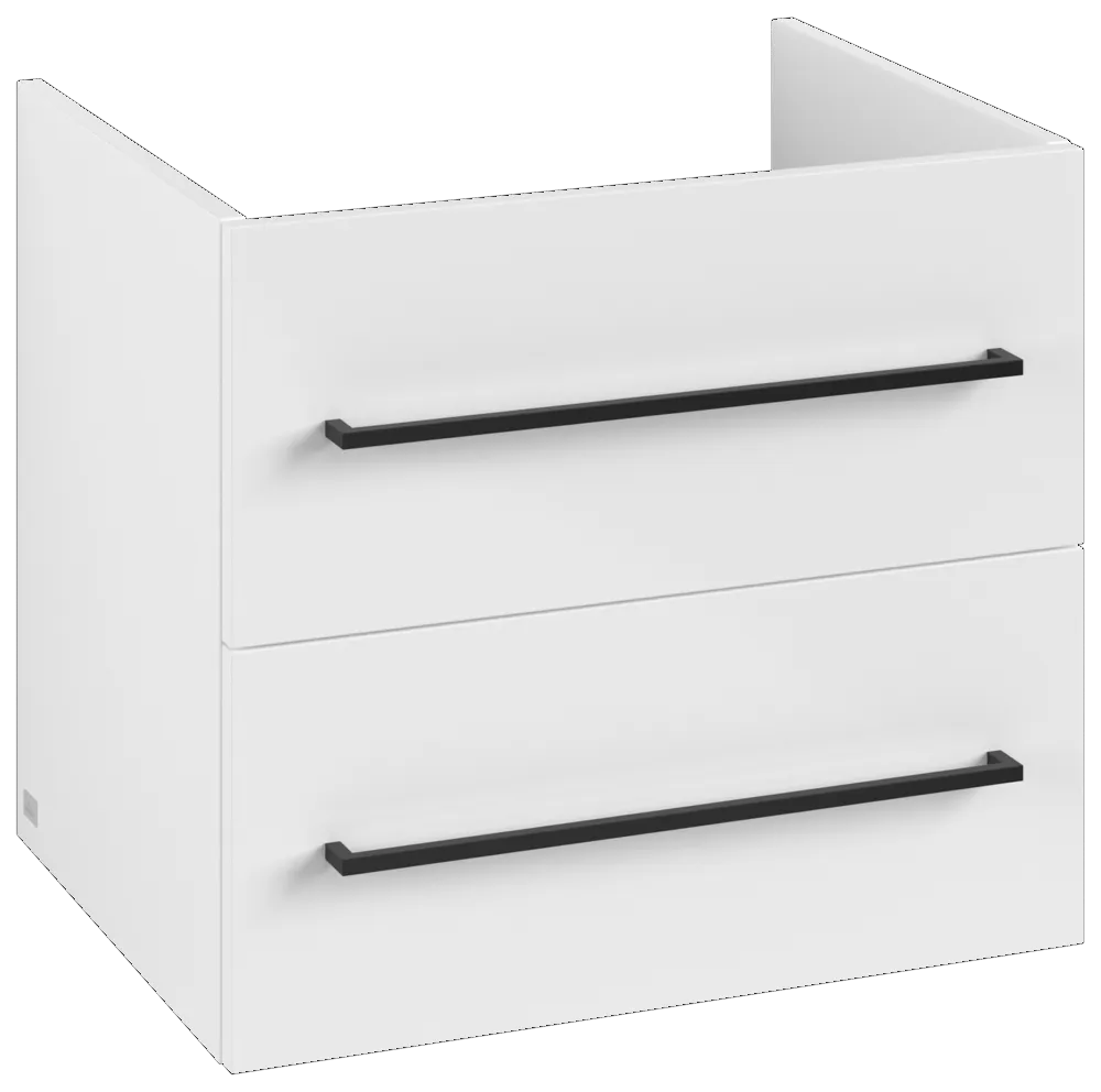 Villeroy & Boch Avento Waschbeckenunterschrank A88910, 576x514x484mm, 2 Auszüge, Brilliant White Villeroy & Boch Avento Waschbeckenunterschrank A88910, 576x514x484mm, 2 Auszüge, Brilliant White