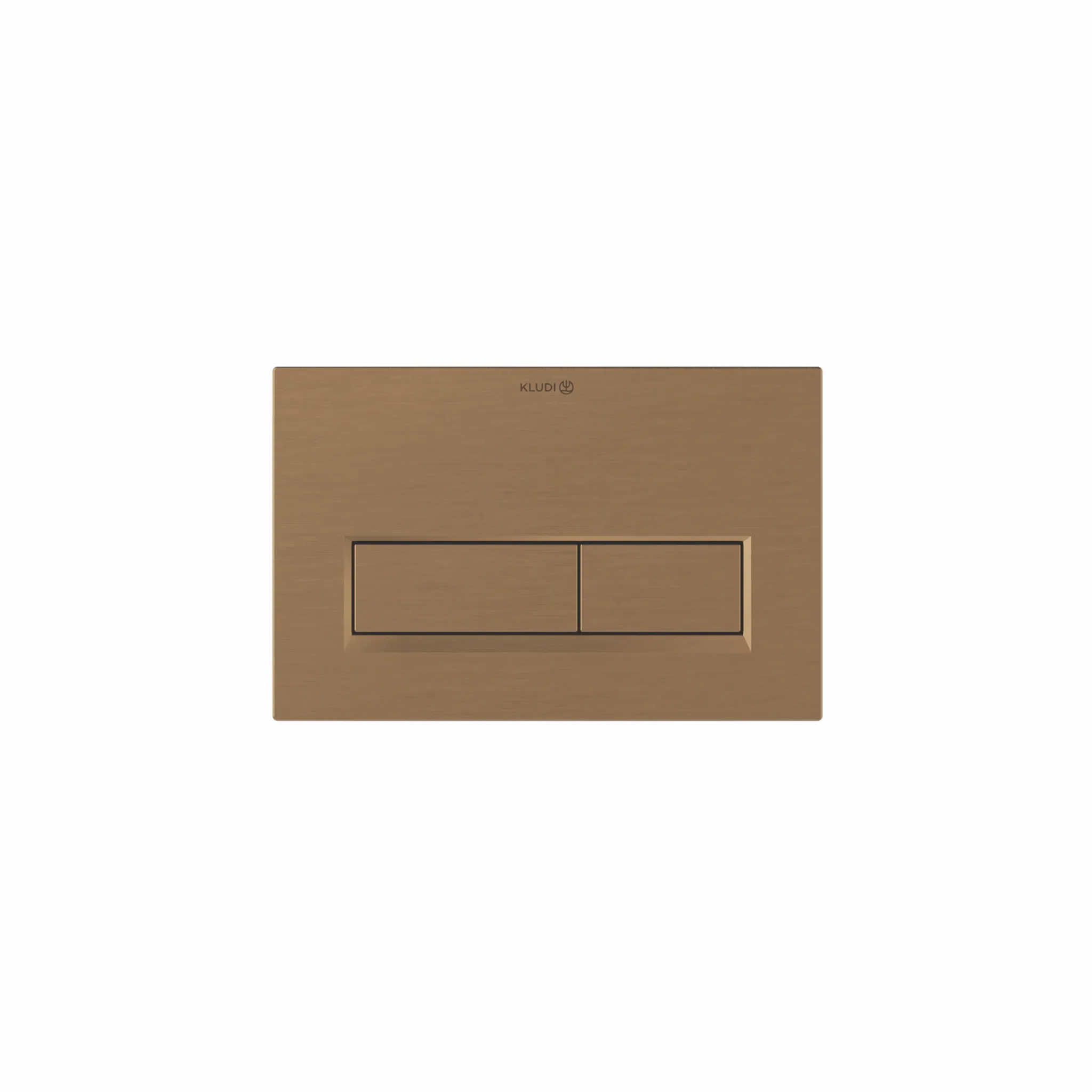 Kludi UNIFIX Betätigungsplatte Eckig, 244 x 160 mm, Brushed Bronze Kludi UNIFIX Betätigungsplatte Eckig, 244 x 160 mm, Brushed Bronze