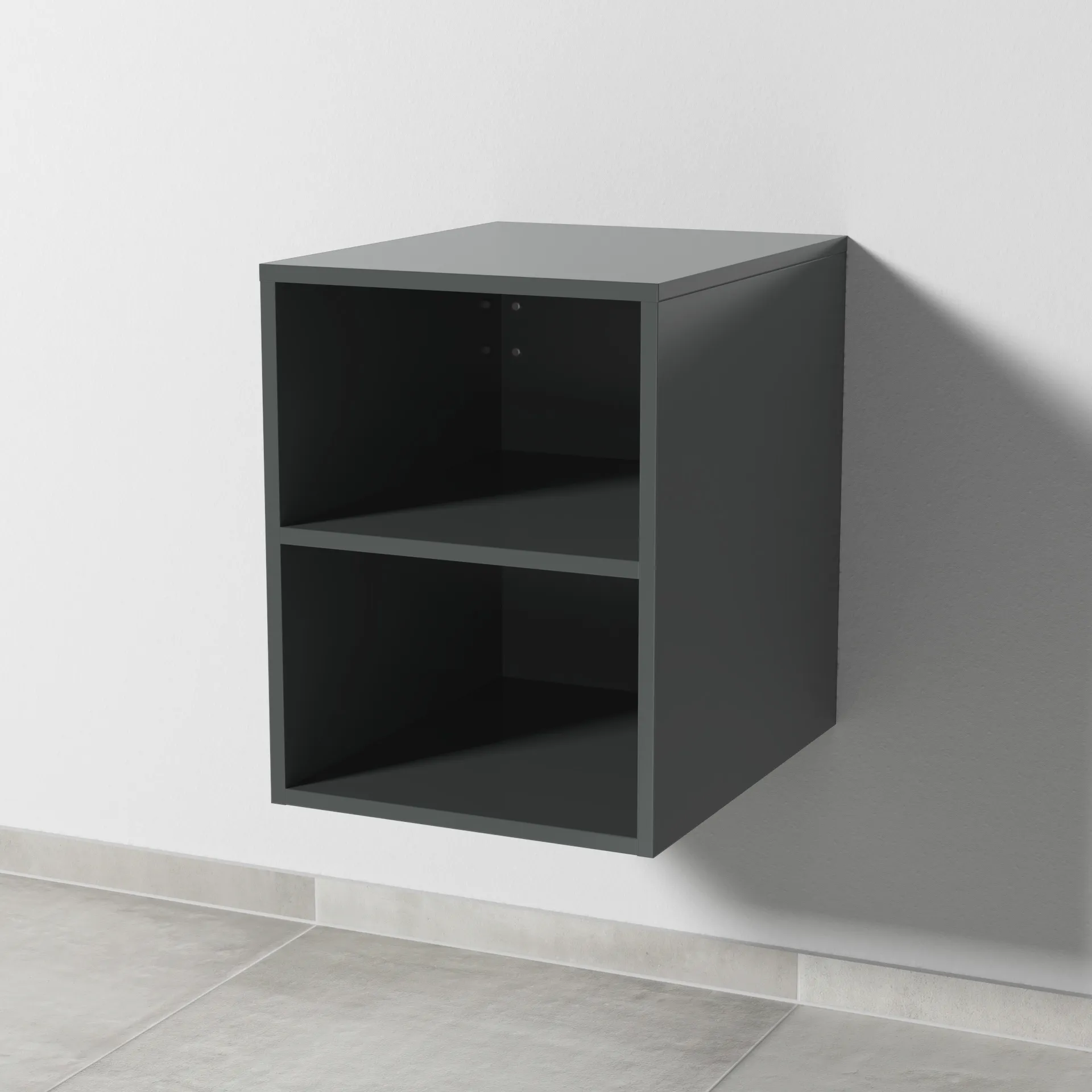 Sanipa Anbauregal Solo One, Anthrazit-Glanz, 520x401x502 mm Sanipa Anbauregal Solo One, Anthrazit-Glanz, 520x401x502 mm