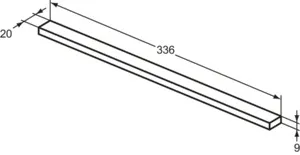 Möbelpaket i.life A mit Waschtisch 60cm und Unterschrank mit schwarzem Griff Weiß matt Möbelpaket i.life A mit Waschtisch 60cm und Unterschrank mit schwarzem Griff Weiß matt
