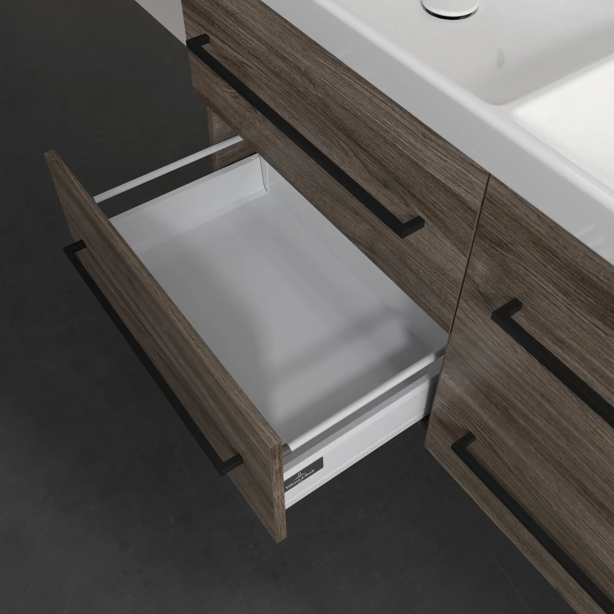 Villeroy & Boch Avento Unterschrank für Unterbauwaschbecken 1180x514x484mm Stone Oak Villeroy & Boch Avento Unterschrank für Unterbauwaschbecken 1180x514x484mm Stone Oak
