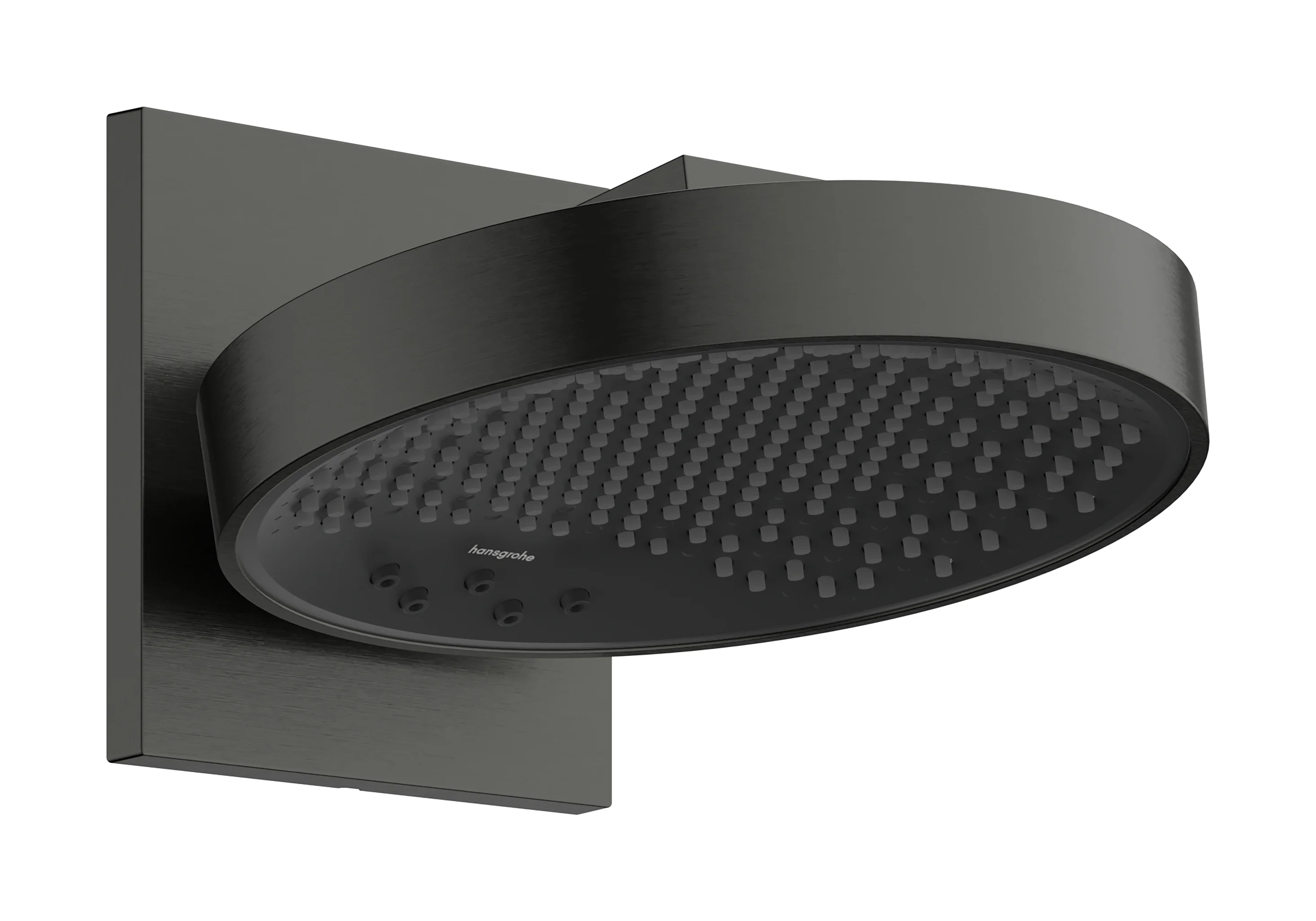 Hansgrohe Rainfinity Kopfbrause 250 3jet, Brushed Black Chrome, Wandmontage BBC, 273 mm Ausladung