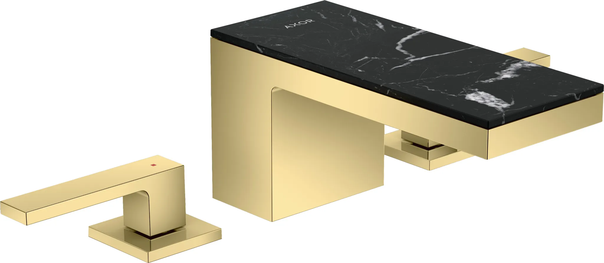 Hansgrohe AXOR MyEdition Mischer Platte 200 Marmor Nero Marquina Hansgrohe AXOR MyEdition Mischer Platte 200 Marmor Nero Marquina