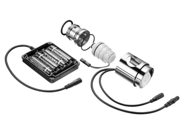 Umrüstset Vorwand-Duschpaneel LINUS, von DP-SC-T auf DP-C-T, Batteriefach 6 V, Schutzklasse IP 65 Umrüstset Vorwand-Duschpaneel LINUS, von DP-SC-T auf DP-C-T, Batteriefach 6 V, Schutzklasse IP 65