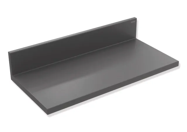 Ablage, Metall, pulverbeschichtet, Breite 200 mm, Höhe 40 mm, Tiefe 98 mm, in Farbe DC (Schwarz tiefmatt) Ablage, Metall, pulverbeschichtet, Breite 200 mm, Höhe 40 mm, Tiefe 98 mm, in Farbe DC (Schwarz tiefmatt)