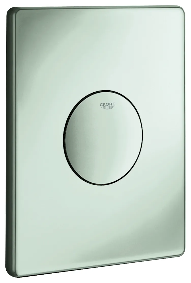 Grohe Skate WC-Betätigung 37547, 156x197mm, senkrechte Montage, Druckknopfbetätigung, mattchrom Farbe: mattchrom Grohe Skate WC-Betätigung 37547, 156x197mm, senkrechte Montage, Druckknopfbetätigung, mattchrom Farbe: mattchrom