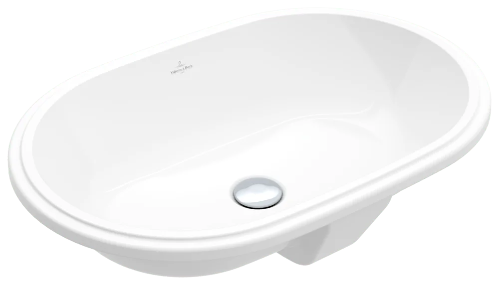 Villeroy & Boch Unterbauwaschbecken Architectura, oval, weiß Alpin, 430x630x175 mm Villeroy & Boch Unterbauwaschbecken Architectura, oval, weiß Alpin, 430x630x175 mm