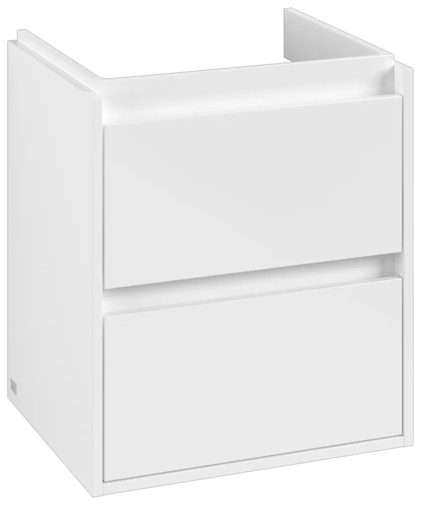 Villeroy & Boch Skyla Waschbeckenunterschrank, 522 x 596 x 424 mm, Brilliant White