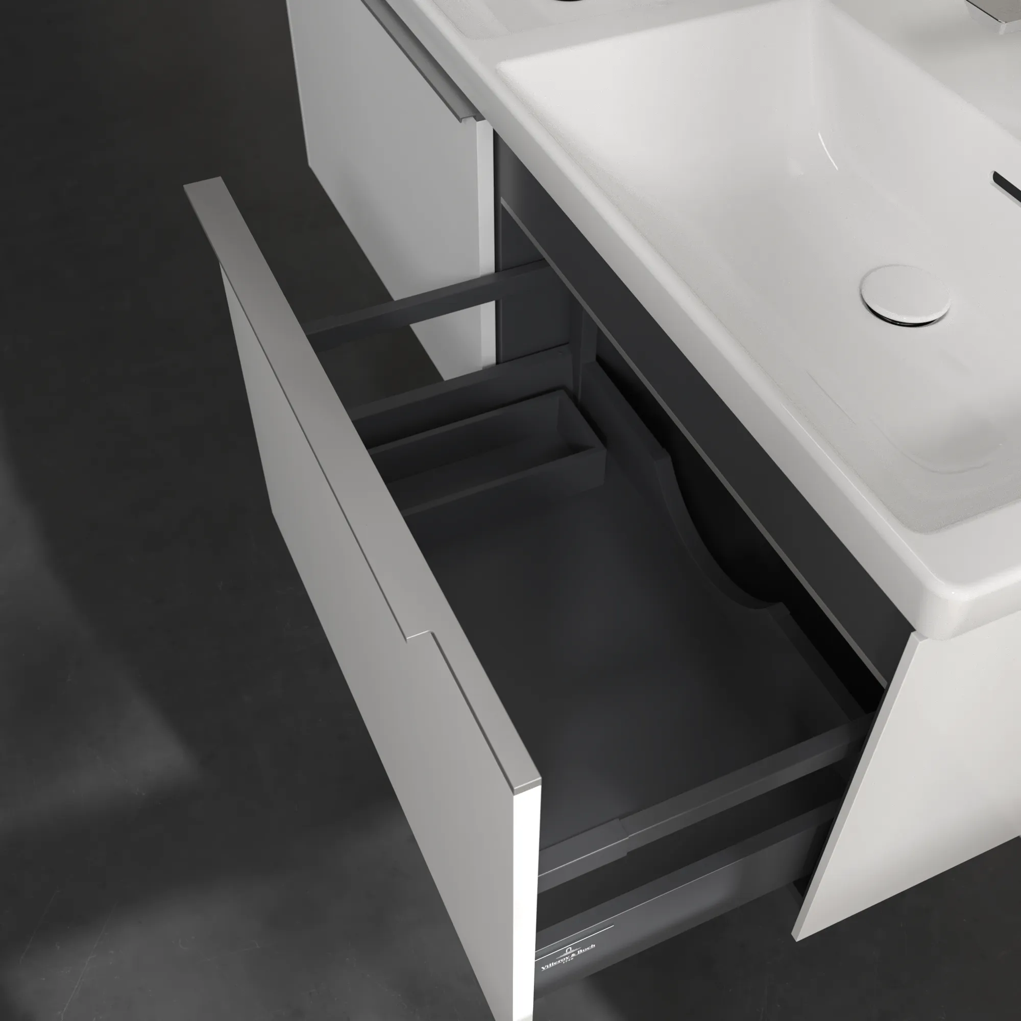 Villeroy & Boch Subway 3.0 Waschbeckenunterschrank C567L0, 1272 x 429 x 478 mm, Brilliant White Villeroy & Boch Subway 3.0 Waschbeckenunterschrank C567L0, 1272 x 429 x 478 mm, Brilliant White