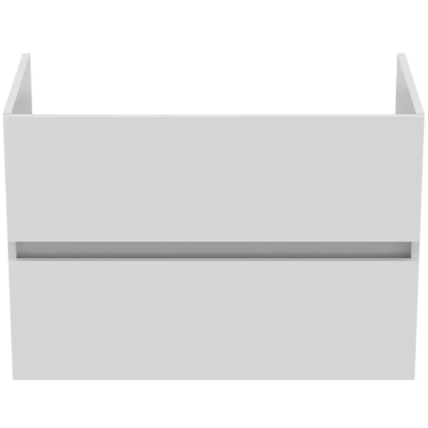 Ideal Standard Waschtischunterschrank „Eurovit+“ 80 × 55 × 44 cm Hochglanz weiß lackiert