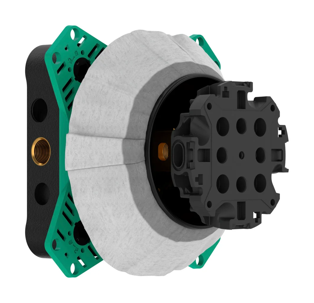 Hansgrohe Adapterplatte für iBox universal 2 – Kompatibel mit Kopfbrausen, Brausen-, Wannen- und Thermostat-Fertigsets Unterputz Hansgrohe Adapterplatte für iBox universal 2 – Kompatibel mit Kopfbrausen, Brausen-, Wannen- und Thermostat-Fertigsets Unterputz
