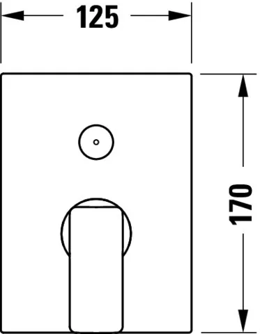 Duravit Zweihand-Unterputz-Armatur „Manhattan“ in Chrom Duravit Zweihand-Unterputz-Armatur „Manhattan“ in Chrom