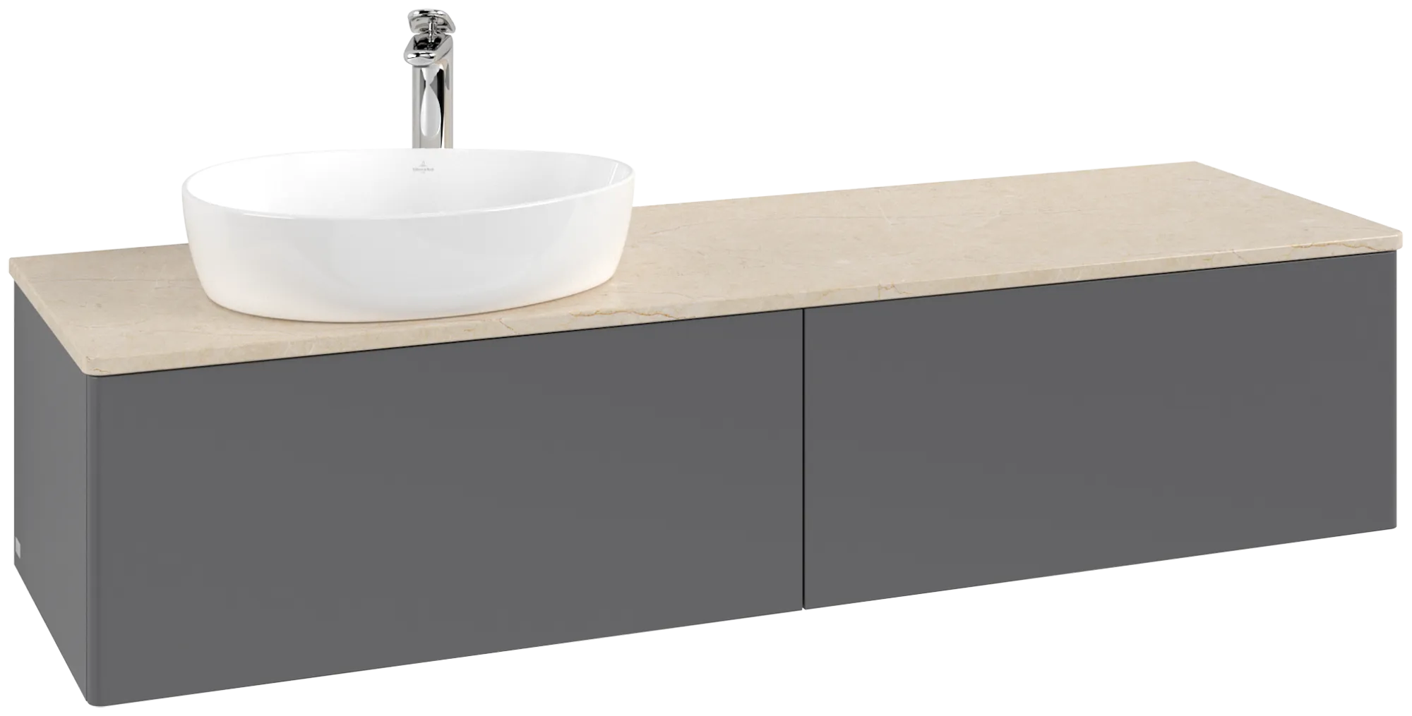 Villeroy & Boch Antao Waschbeckenunterschrank K37_5, anthrazit matt