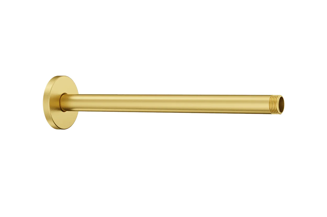 VitrA Origin Classic Deckenarm für Duschkopf, 30 cm Länge, G ½" Anschluss, Gold gebürstet VitrA Origin Classic Deckenarm für Duschkopf, 30 cm Länge, G ½" Anschluss, Gold gebürstet
