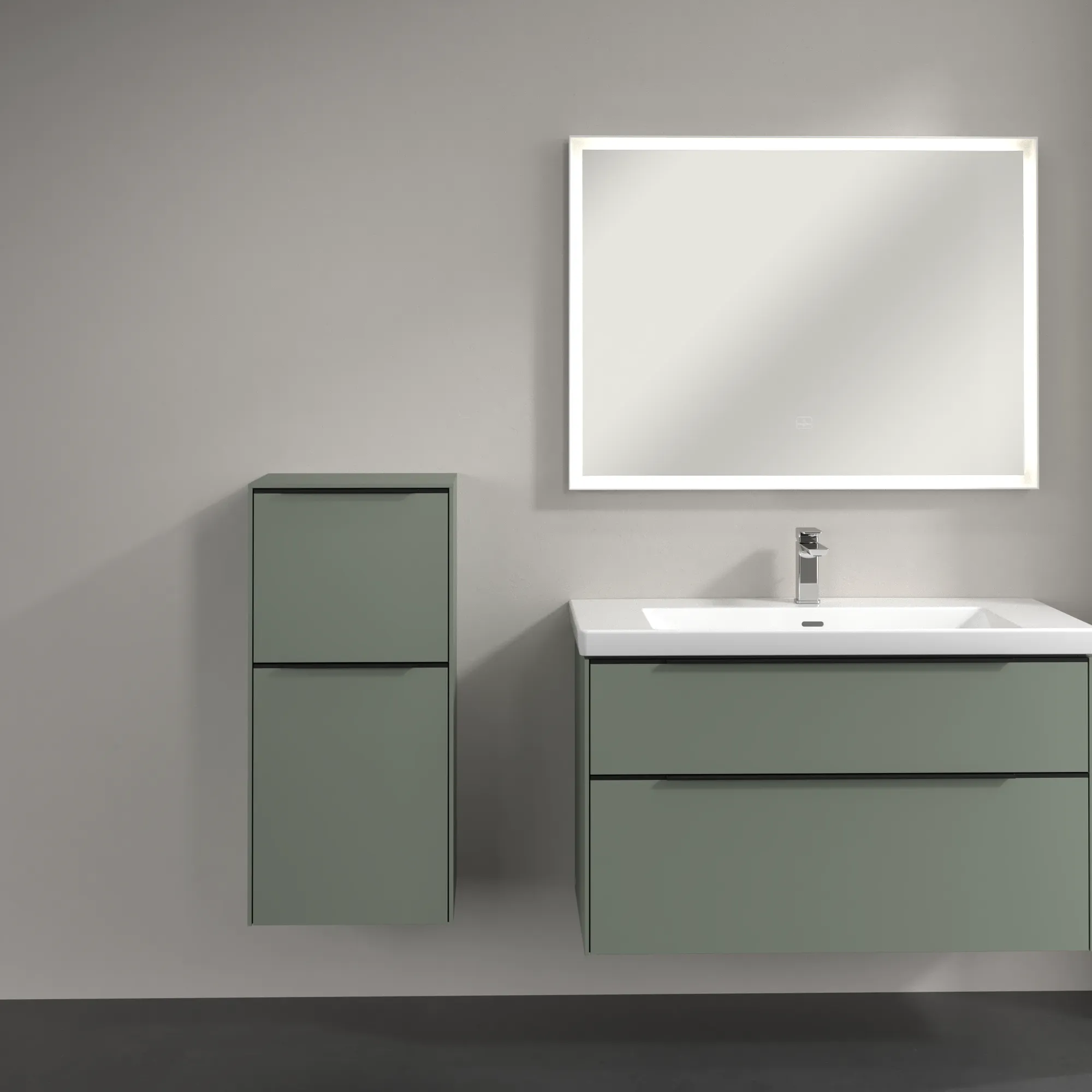 Villeroy & Boch Seitenschrank „Subway 3.0“ 40 × 86 × 36,2 × 36,2 cm 1 Auszug, 1 Tür, Anschlag (Scharnier) links, 1 Tür, Anschlag links Villeroy & Boch Seitenschrank „Subway 3.0“ 40 × 86 × 36,2 × 36,2 cm 1 Auszug, 1 Tür, Anschlag (Scharnier) links, 1 Tür, Anschlag links